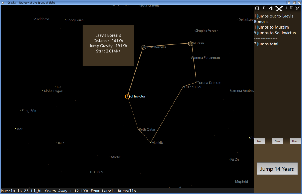 Early alpha screenshot